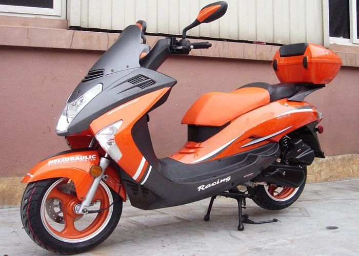 Β μηχανικό δίκυκλο αερίου προβολέων 150cc ύφους, τροφοδοτημένα αέριο μηχανικά δίκυκλα με 2 οπισθοσκόπους καθρέφτες