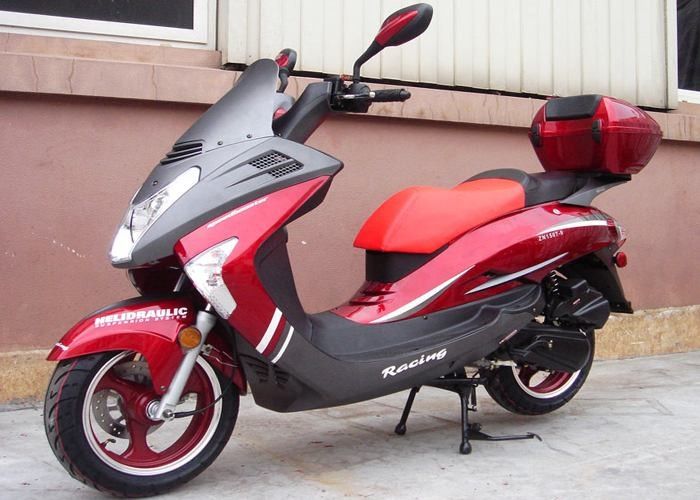 Β μηχανικό δίκυκλο αερίου προβολέων 150cc ύφους, τροφοδοτημένα αέριο μηχανικά δίκυκλα με 2 οπισθοσκόπους καθρέφτες