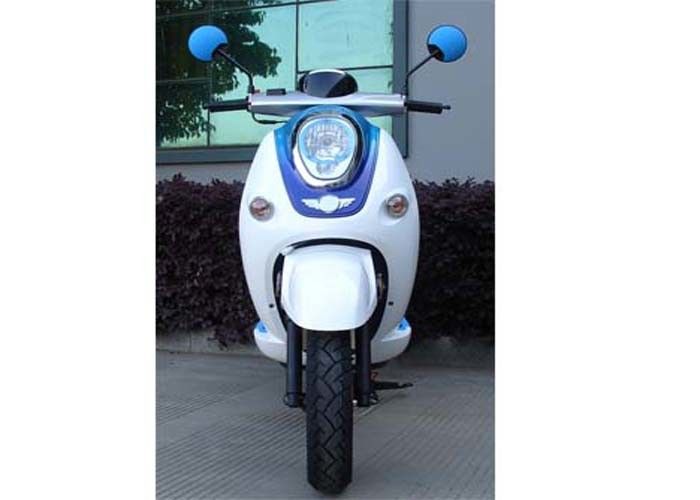 Άσπρο/μπλε μηχανικό δίκυκλο ποδηλάτων 50cc μίνι με δύο οπισθοσκόπους καθρέφτες/το οπίσθιο κιβώτιο