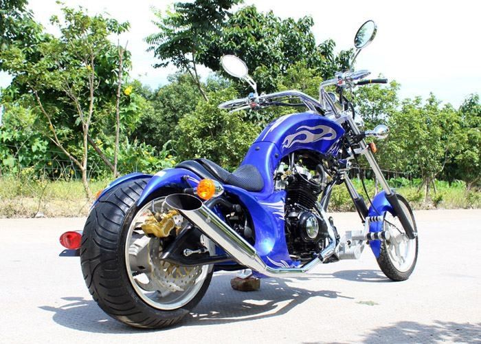Γρήγορη μοτοσικλέτα τέσσερα μπαλτάδων του Harley μοτοσικλετών μπαλτάδων ταχύτητας 250cc χρώμα με τη ρόδα δύο