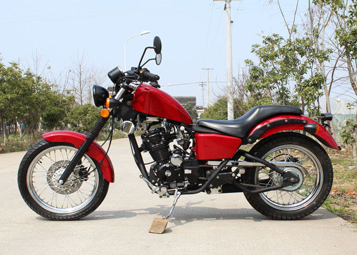 Κόκκινη μοτοσικλέτα 90 μπαλτάδων 250cc χαμηλή κατανάλωση πετρελαίου χλμ/Χ με τη χειρωνακτική μετάδοση 5