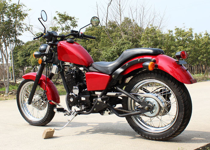 Κόκκινη μοτοσικλέτα 90 μπαλτάδων 250cc χαμηλή κατανάλωση πετρελαίου χλμ/Χ με τη χειρωνακτική μετάδοση 5