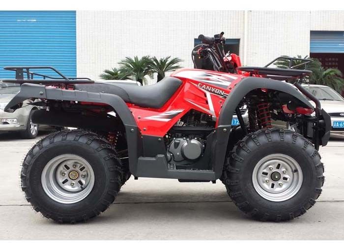 260cc ηλεκτρικός τετράτροχος ATV άξονας έναρξης που το κόκκινο φρένο τυμπάνων τεσσάρων πολυασχόλων οπίσθιο