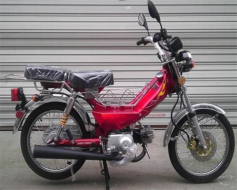 50CC CDI λακτίσματος μπροστινός δίσκος μοτοσικλετών έναρξης τροφοδοτημένος αέριο/οπίσθιος αέρας φρένων τυμπάνων που δροσίζεται