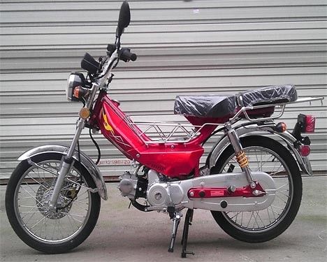 50CC CDI λακτίσματος μπροστινός δίσκος μοτοσικλετών έναρξης τροφοδοτημένος αέριο/οπίσθιος αέρας φρένων τυμπάνων που δροσίζεται