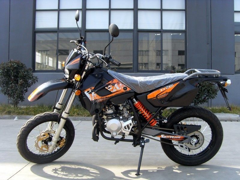 4 αθλητική μοτοσικλέτα κτυπήματος 50cc με τα φω'τα σημάτων, ενιαίος αέρας μοτοσικλετών κυλίνδρων που δροσίζεται