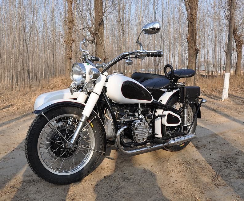 Changjiang ύφους 750cc υψηλή τροφοδοτημένη μοτοσικλέτα μηχανών μοτοσικλετών διπλή με 3 καθίσματα