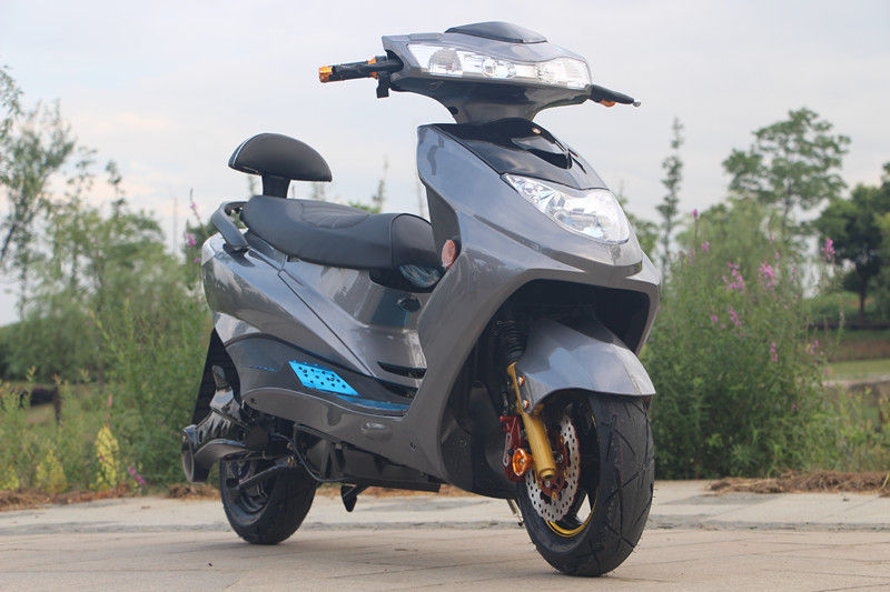 Αβούρτσιστη ΣΥΝΕΧΉΣ μηχανή ποδηλάτων 1500W μοτοποδηλάτων χάλυβα ηλεκτρική με το μόλυβδο 72V 20Ah - όξινη μπαταρία
