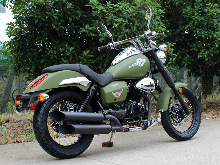 Πράσινος 250cc Bobber μπαλτάς 90 στρατού χαμηλή κατανάλωση πετρελαίου χλμ/Χ με τη χειρωνακτική μετάδοση 5