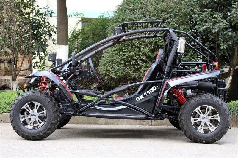 1100CC η διπλή βραχίονας-ταλάντευση πηγαίνει Kart με λάθη με την υγρή ψύξη 4 κυλίνδρων, ανεξάρτητη αναστολή