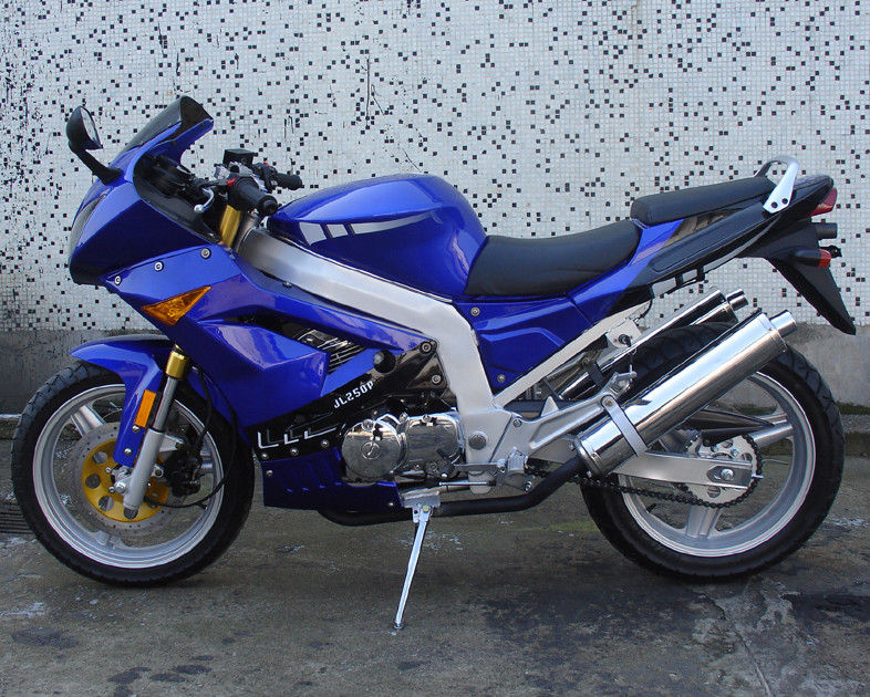 Ασφαλής μοτοσικλέτα μπαλτάδων 250cc με το διπλό κύλινδρο τέσσερα κτύπημα και τέσσερα χρώματα