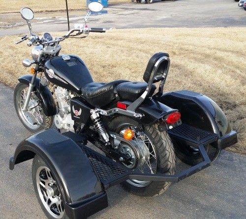 250cc ο αέρας δρόσισε το μηχανικό δίκυκλο Trike 3 ροδών με τον ενιαίο κύλινδρο, σύστημα ψύξης 4-κτυπήματος