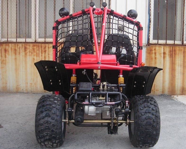 Το φρένο δίσκων FR/RR 150cc πηγαίνει Kart που το με λάθη διπλό κάθισμα πηγαίνει Kart με το ηλεκτρικό αρχικό σύστημα