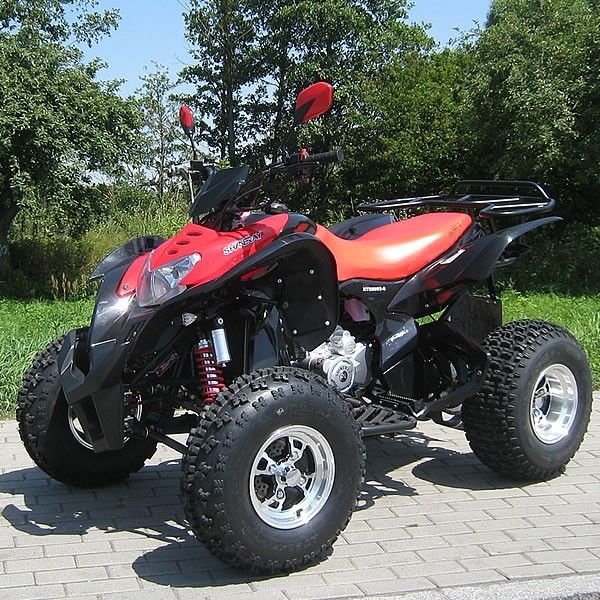 250cc υπερβολικά μεγάλο μέγεθος τετράτροχο Atv με τον ηλεκτρικό Μαύρο συστημάτων έναρξης