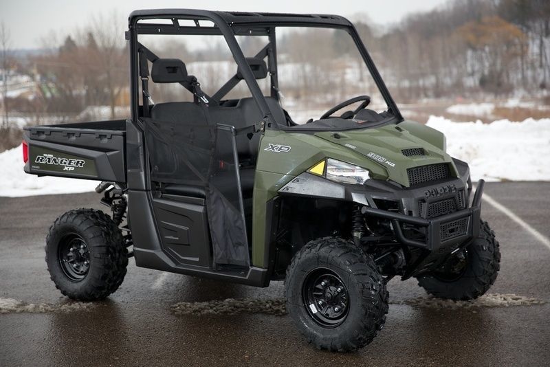 Δασοφύλακας Xp Polaris 900 λογικά πράσινα οχήματα πολλαπλών χρήσεων αερίου με τον ανεμοφράκτη και τις πόρτες