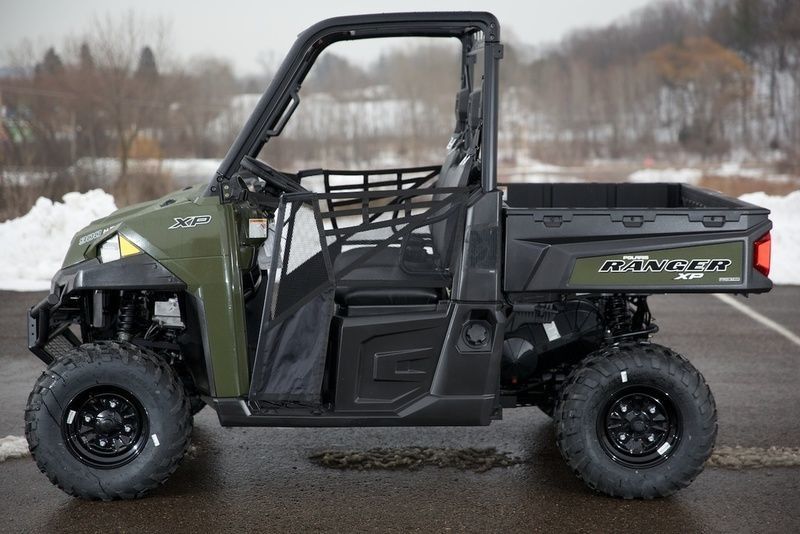 Δασοφύλακας Xp Polaris 900 λογικά πράσινα οχήματα πολλαπλών χρήσεων αερίου με τον ανεμοφράκτη και τις πόρτες
