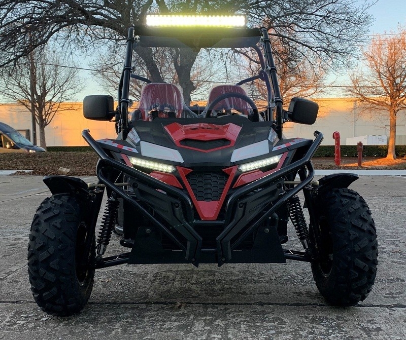 Ηλεκτρικό μπουγκί Go Kart που ξεκινάει με νερό με φρένο δίσκου και μονόκύλινδρο 4 ροών