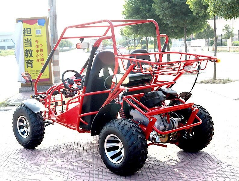 Ο οριζόντιος τύπος πηγαίνει Kart που ο με λάθη αέρας 4 κτυπήματος δροσίζει το μπροστινό/οπίσθιο φρένο δίσκων 4 Seater