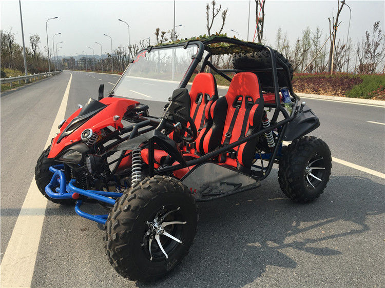 Ο οριζόντιος ενιαίος κύλινδρος 2 Seater από το δρόμο πηγαίνει Kart 11,1 HP με την μπαταρία 12V 9AH