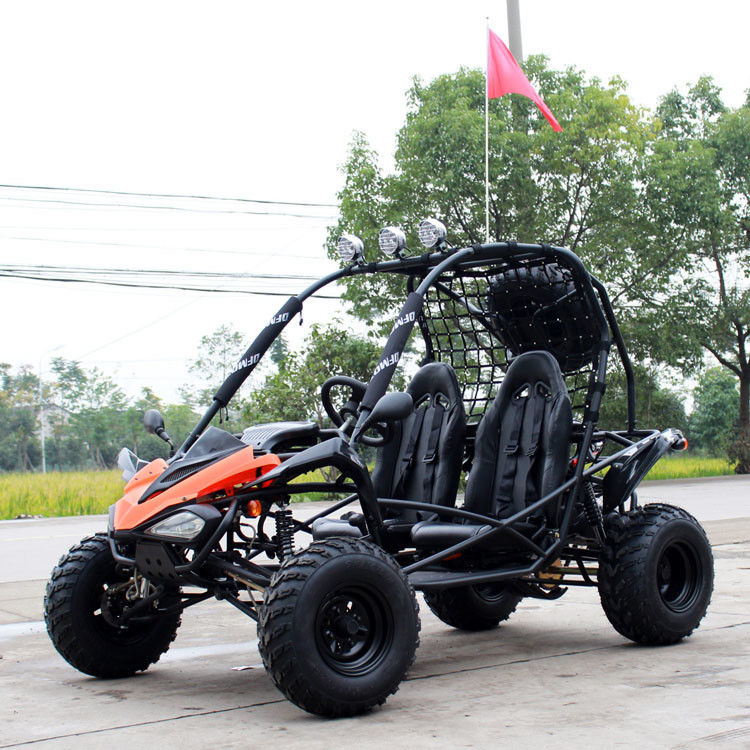 Ο διπλός αέρας κλονισμού δρόσισε 2 Seater από το δρόμο πηγαίνει Kart με το Drive ζωνών + το Drive αλυσίδων