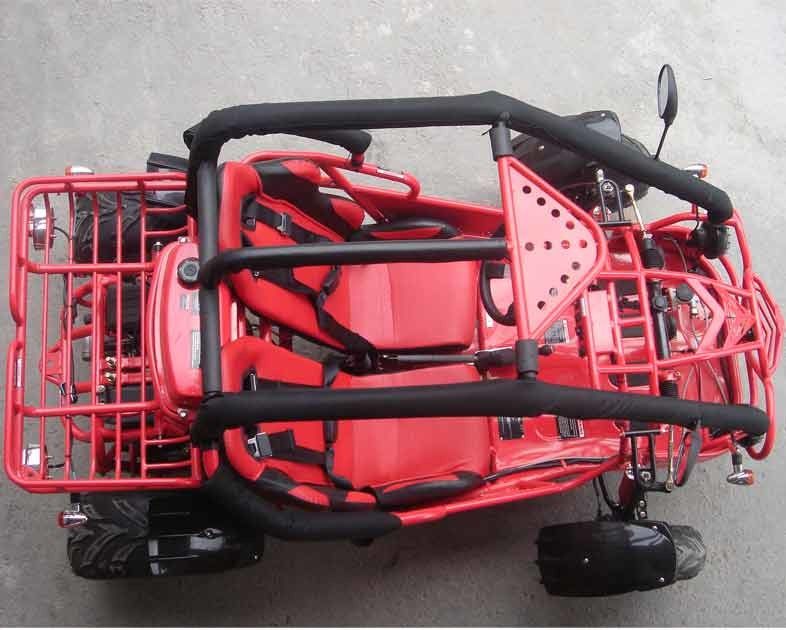 Το φυσικό μέγεθος πηγαίνει Kart με λάθη δροσισμένο αέρας 150cc Cvt με το Drive αλυσίδων