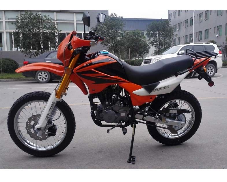 229cc μοτοσικλέτα ποδηλάτων ρύπου αερόψυξης από την οδική μοτοσικλέτα με τη μηχανή άξονων ισορροπίας αερόψυξης