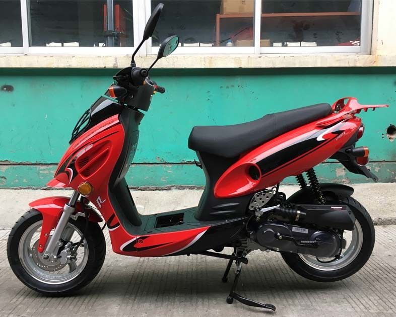 50cc CVT που αναγκάζεται - δροσισμένο αέρας μίνι ποδηλάτων μηχανικών δίκυκλων μπροστινό φρένο τυμπάνων δίσκων οπίσθιο
