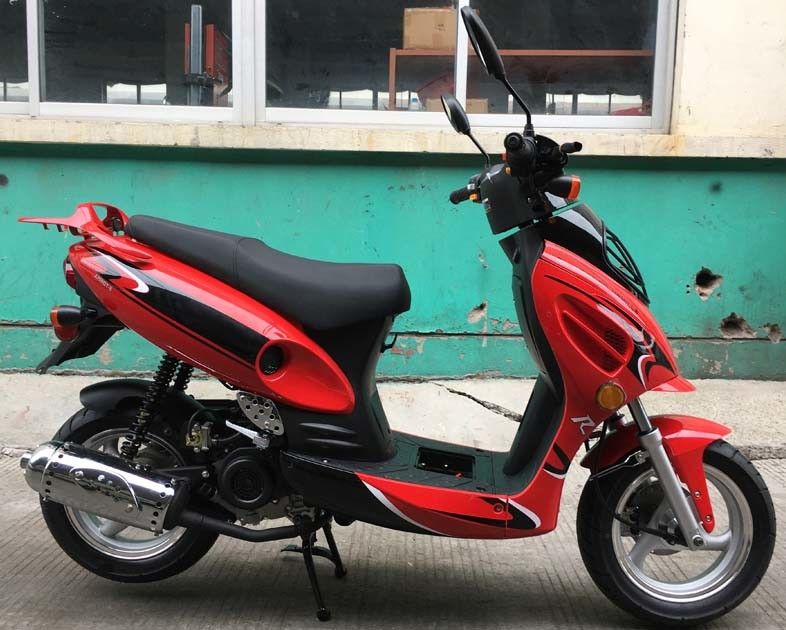 50cc CVT που αναγκάζεται - δροσισμένο αέρας μίνι ποδηλάτων μηχανικών δίκυκλων μπροστινό φρένο τυμπάνων δίσκων οπίσθιο