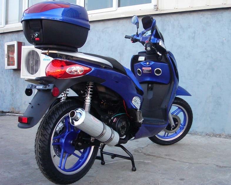 150CC ενιαίο κυλίνδρων μηχανικό δίκυκλο 4 μηχανών αέρα δροσερό ενήλικο αυτόματος συμπλέκτης μηχανικών δίκυκλων κτυπήματος