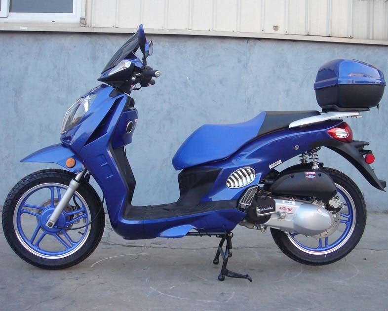 150CC ενιαίο κυλίνδρων μηχανικό δίκυκλο 4 μηχανών αέρα δροσερό ενήλικο αυτόματος συμπλέκτης μηχανικών δίκυκλων κτυπήματος