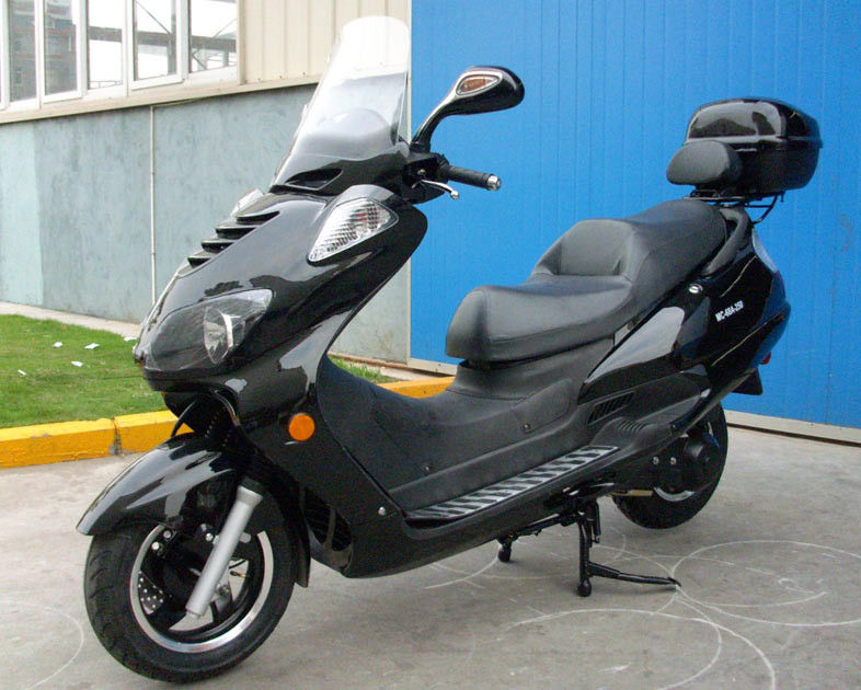 Μηχανικό δίκυκλο 250cc μηχανών εργαλείων Cvt με την μπροστινή ABS ρόδα σημείων Chengshin φρένων δίσκων δίσκων οπίσθια
