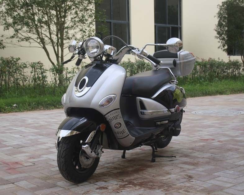 Το ηλεκτρικό/αέριο λακτίσματος 150cc τροφοδότησε τα μηχανικά δίκυκλα για τους ενηλίκους με το μπροστινό οπίσθιο τύμπανο δίσκων