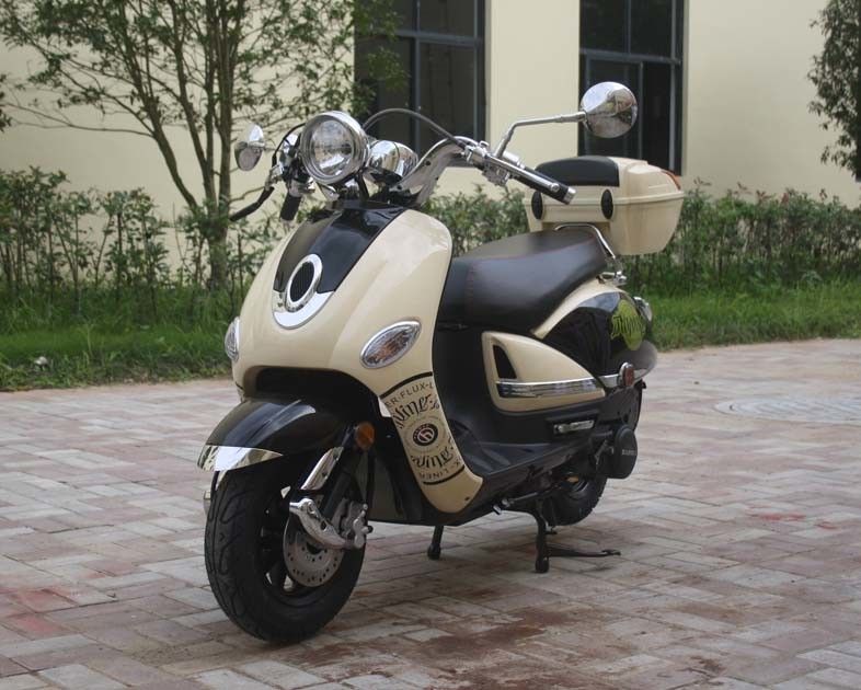 Το ηλεκτρικό/αέριο λακτίσματος 150cc τροφοδότησε τα μηχανικά δίκυκλα για τους ενηλίκους με το μπροστινό οπίσθιο τύμπανο δίσκων
