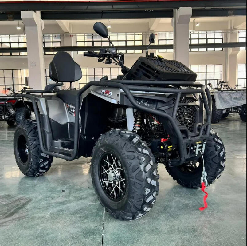 High Quality 400cc 4X4 Quad Bike Road Legal ATV Automatic Shaft Drive Equipped Differential Lock Electric Start Atvs with Wholesale Price