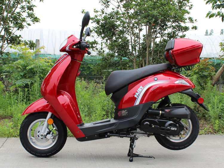 CVT εργαλείων 50cc ενήλικος μηχανών μηχανικών δίκυκλων οριζόντιος αέρας κυλίνδρων τύπων ενιαίος - που δροσίζεται