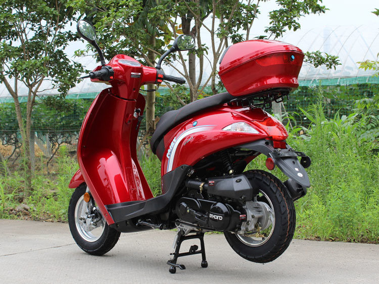CVT εργαλείων 50cc ενήλικος μηχανών μηχανικών δίκυκλων οριζόντιος αέρας κυλίνδρων τύπων ενιαίος - που δροσίζεται