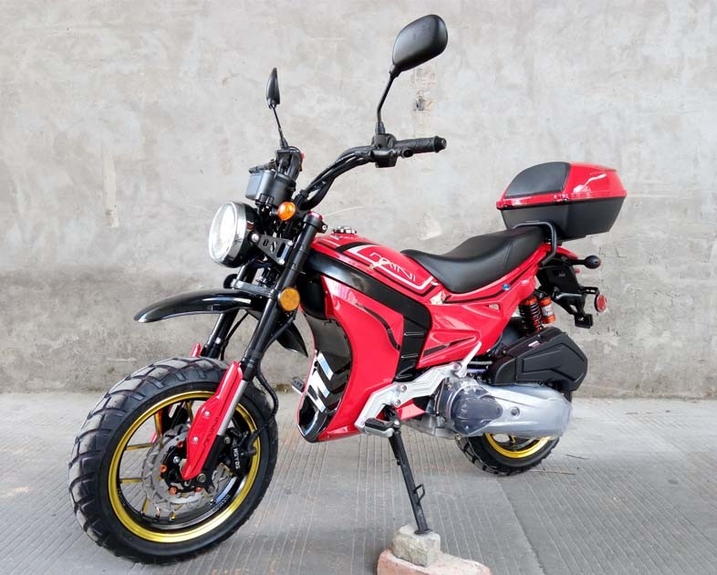 Μπροστινή μοτοσικλέτα οδών τυμπάνων 150cc δίσκων οπίσθια γύρω από το ελαφρύ μεγάλο πλαίσιο αλουμινίου Trie